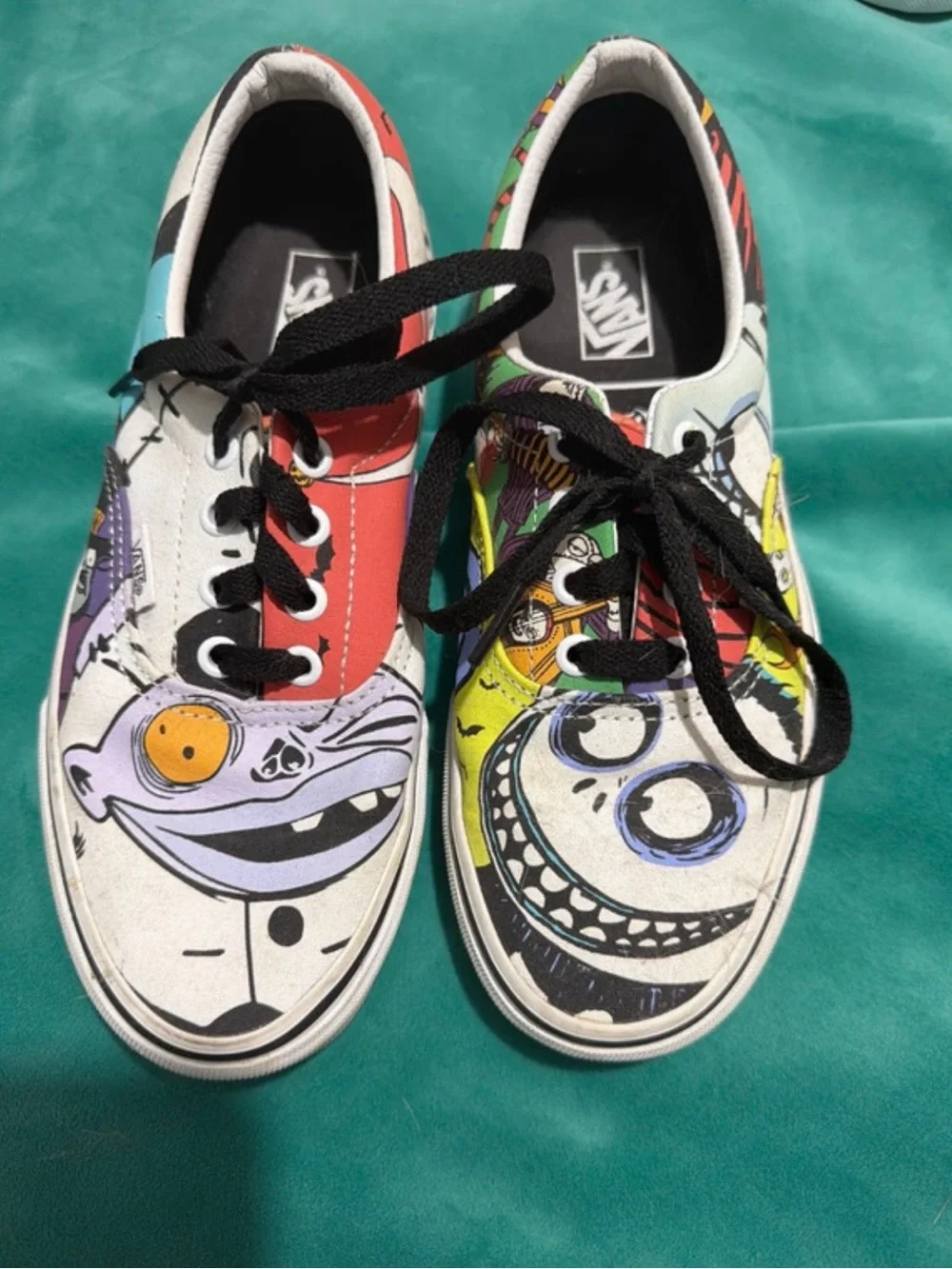 Rare Disney Nightmare Before Christmas Vans Men 6.0 Women 7.5